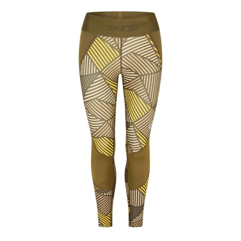 Skins Womens/Ladies Fitted 7/8 Leggings / Green